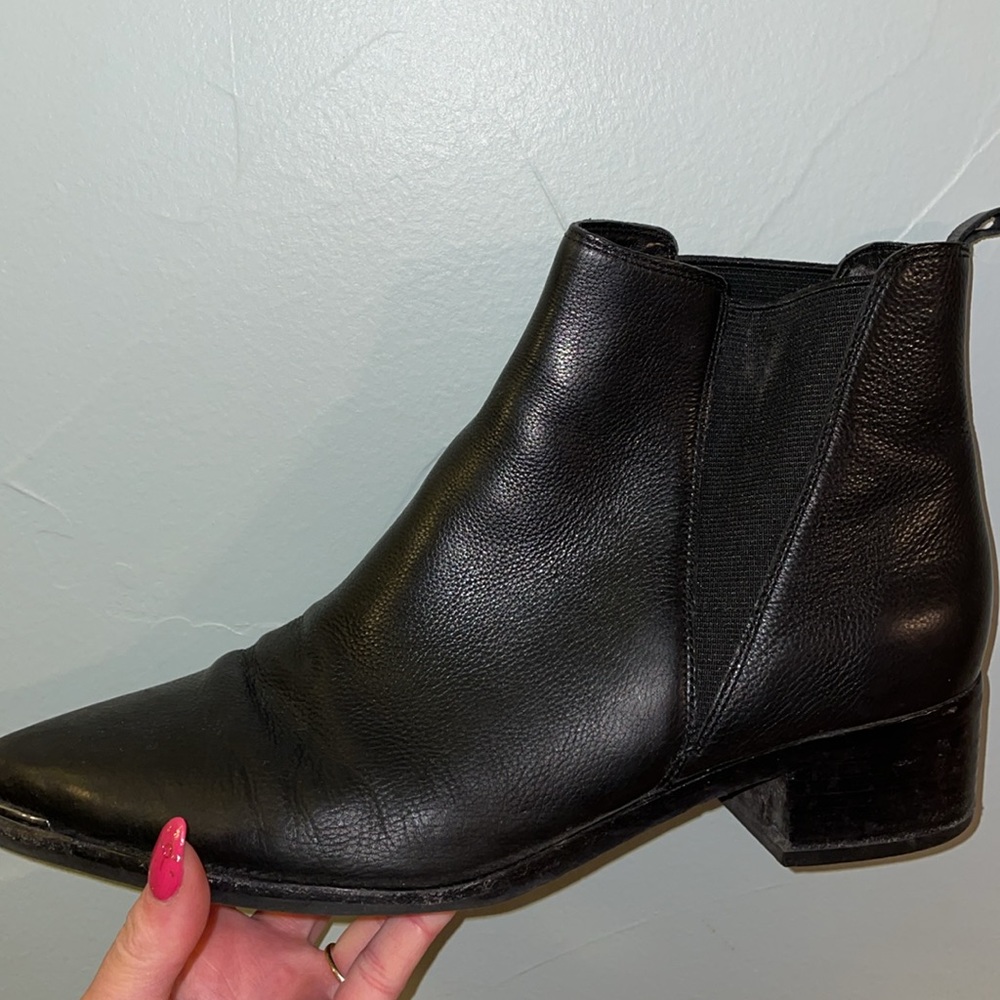 Marc Fisher Pointed Toe Black Boots - image 2